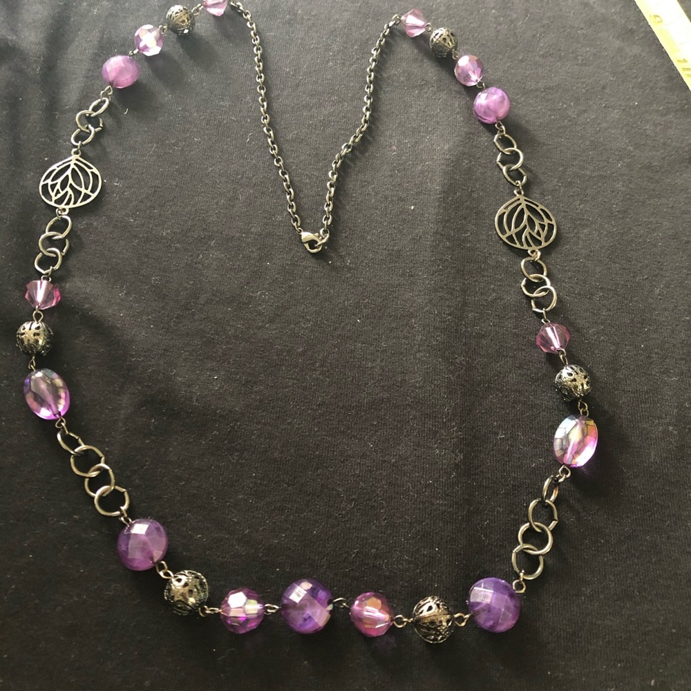 2 necklaces.